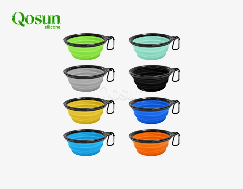 Silicone Collapsible Dog Bow